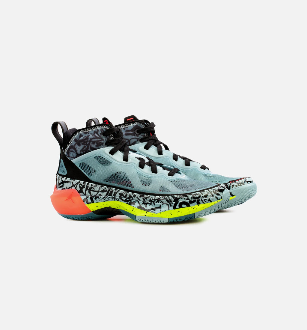 Air Jordan XXXVII Satou Sabally Womens Basketball Shoe Blue Grey