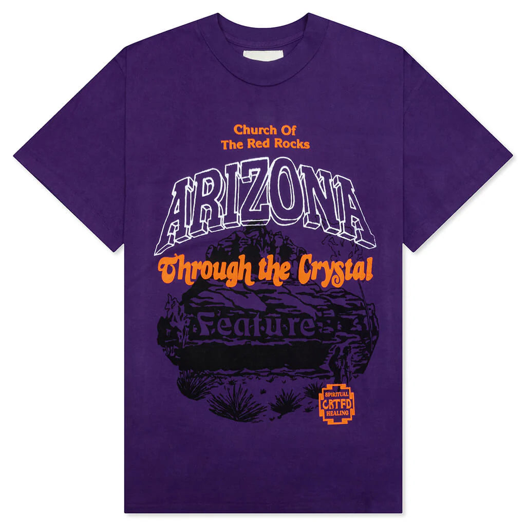 Feature x CRTFD T Shirt Purple