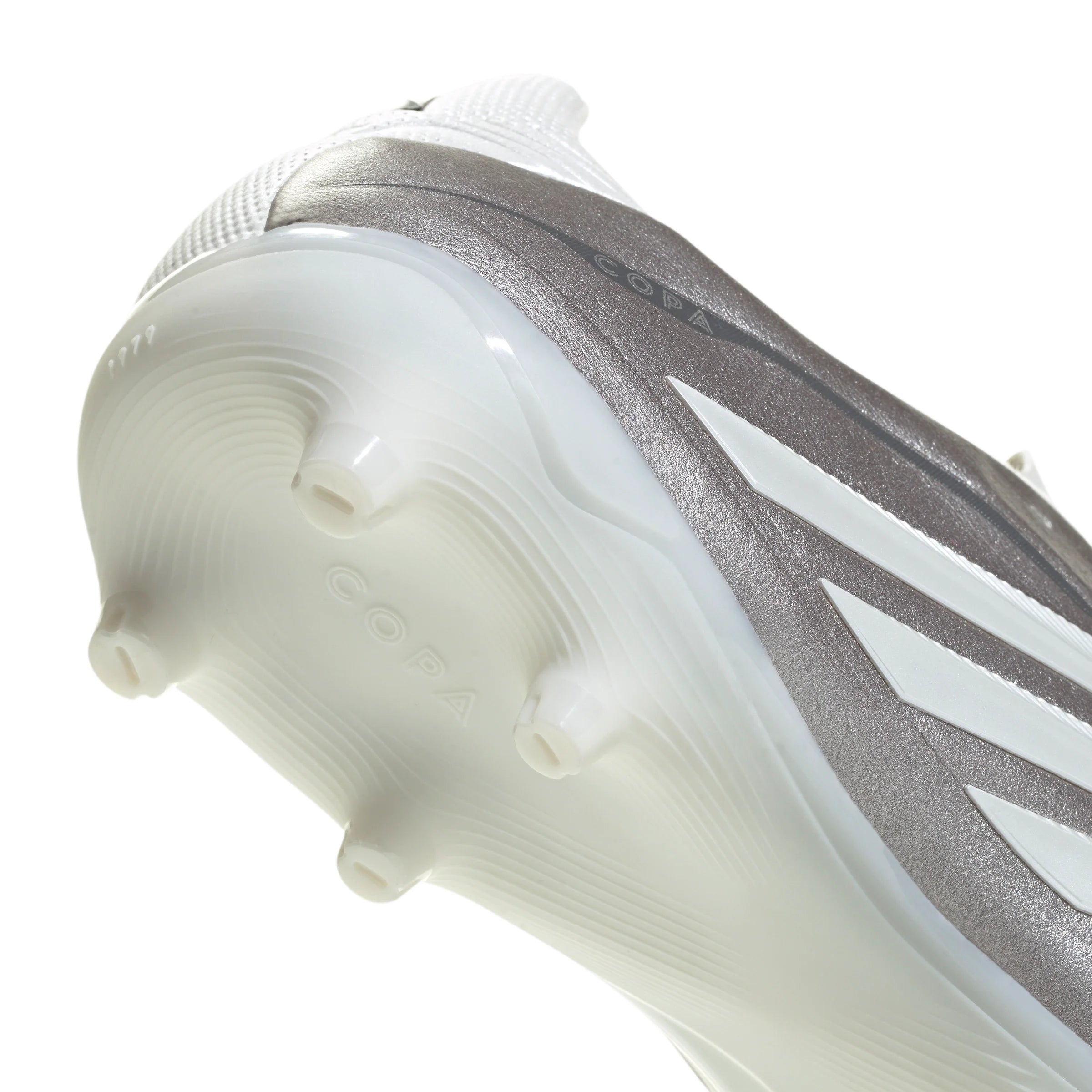 adidas Copa Pure IV League FG Firm Ground Mens Soccer Cleats Metal Silver