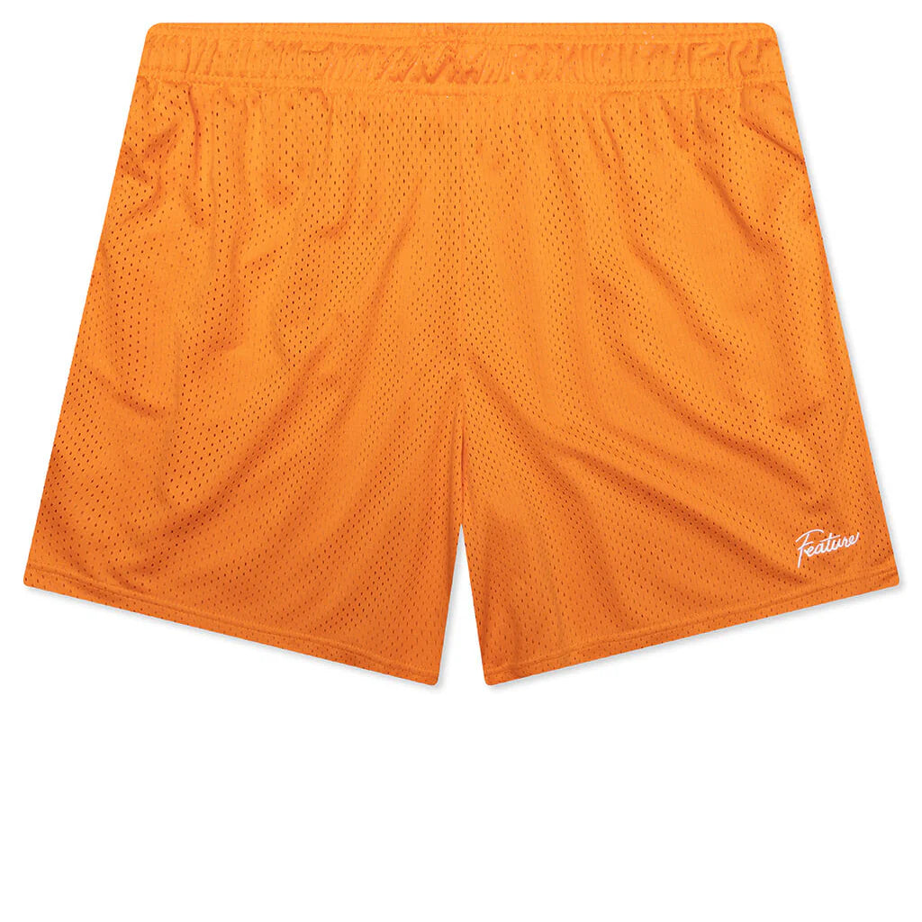West Mesh Shorts Orange