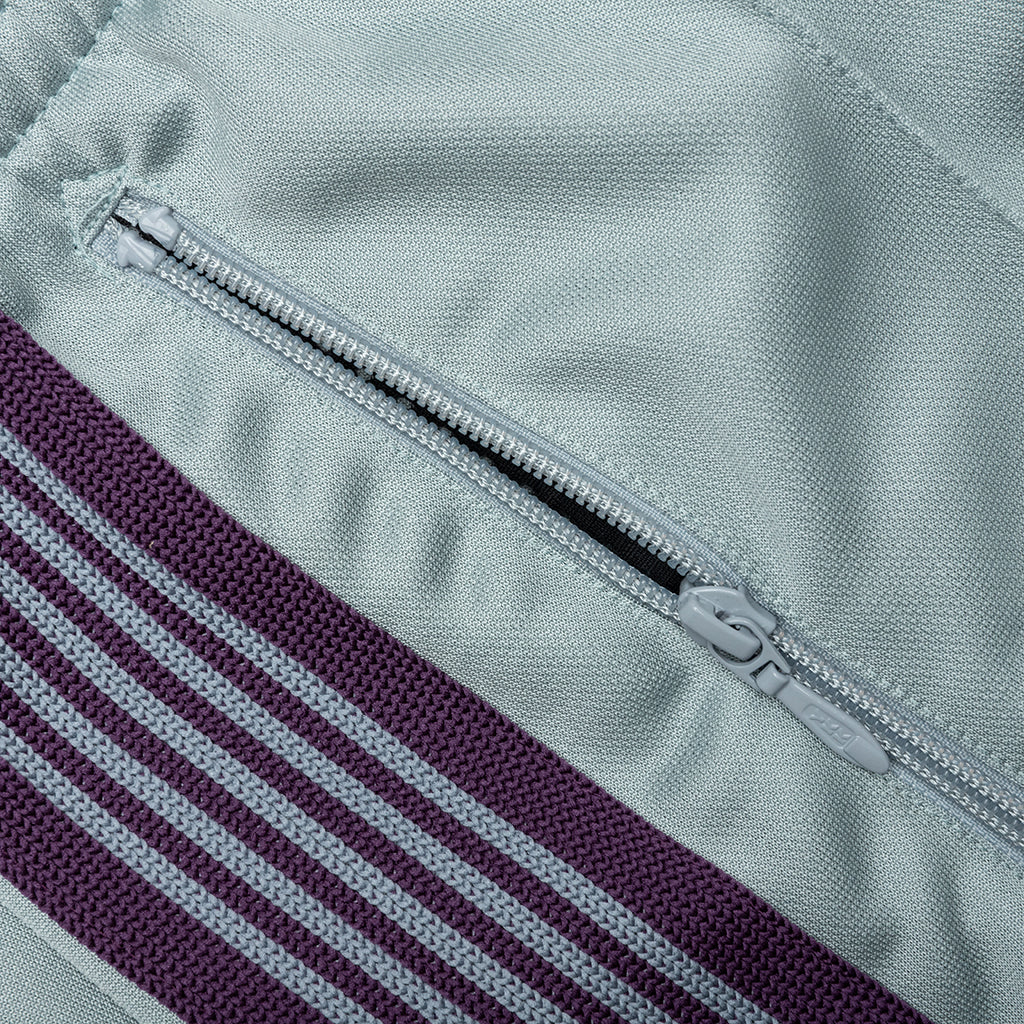 Poly Smooth Boot Cut Track Pant Sax