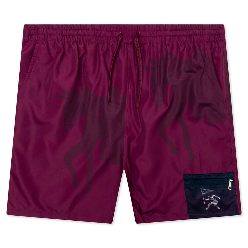 Short Horse Shorts Tyrian Purple