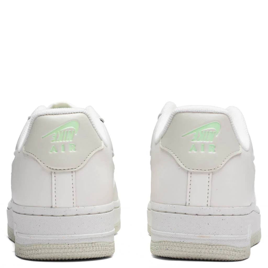Womens Air Force 1 07 Next Nature SE Sail Vapor Green Sea Glass