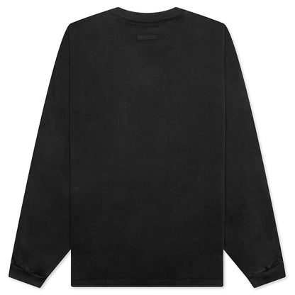 Heavy L S Tee Black