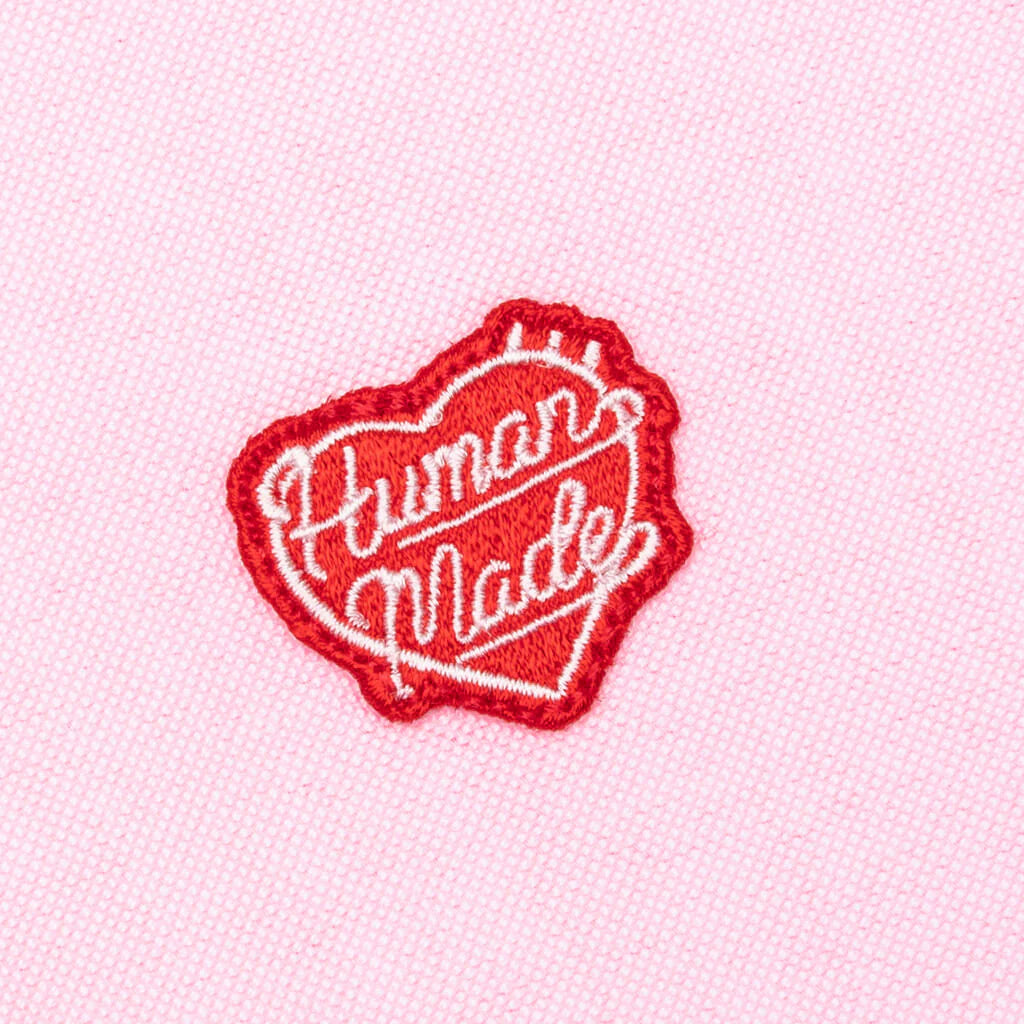 Oxford BD L S Shirt Pink