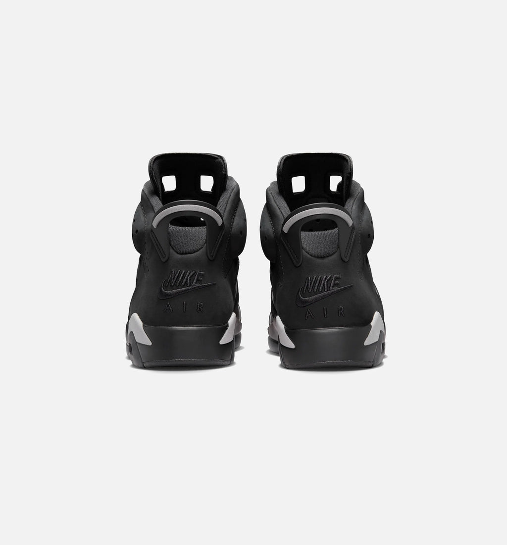 Air Jordan 6 Cap And Gown Mens Lifestyle Shoe Black Reflective Silver Black Free Shipping