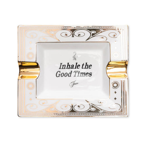Churchill Ashtray White