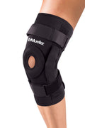 Pro Level Hinged Knee Brace Deluxe Black