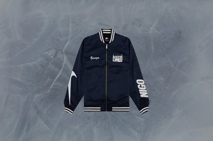 Nike x NIGO Coach Jacket Midnight Navy Black