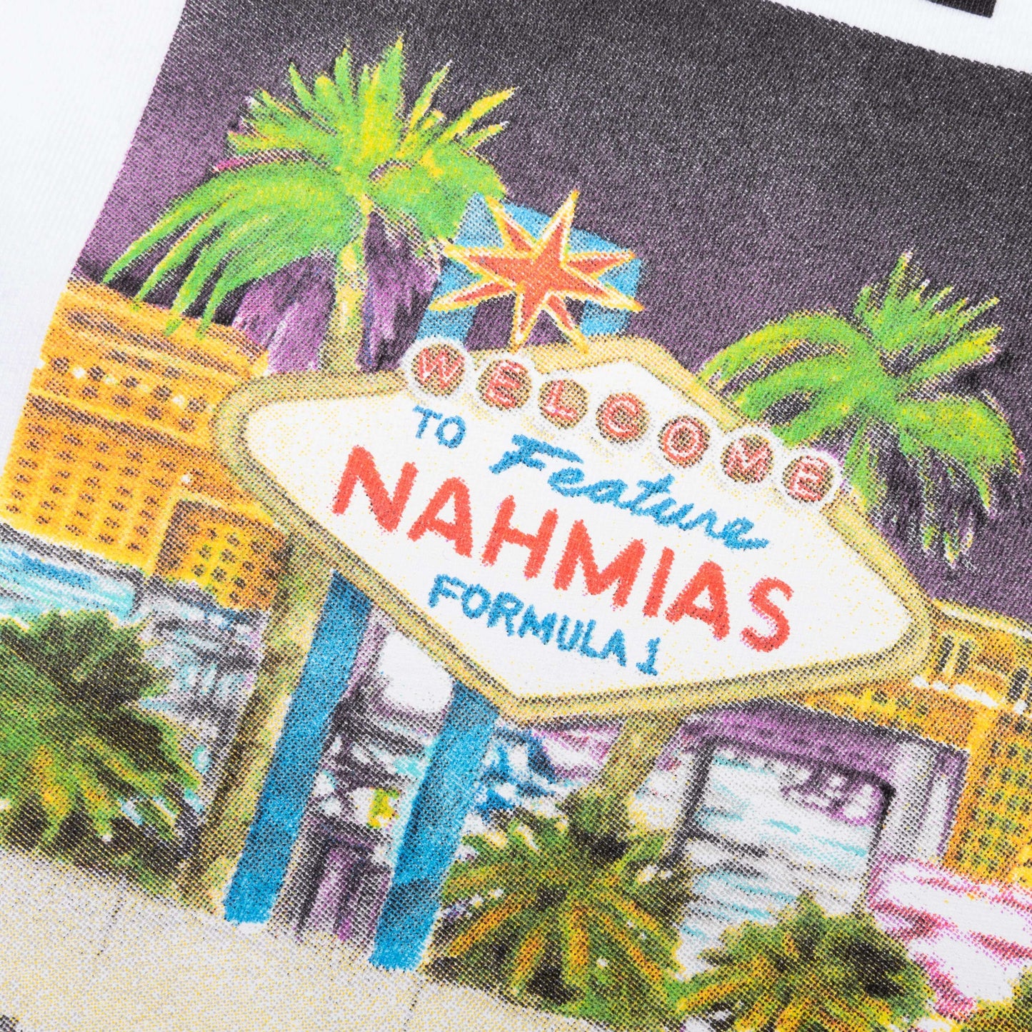 Feature x Nahmias Street Circuit Tee White