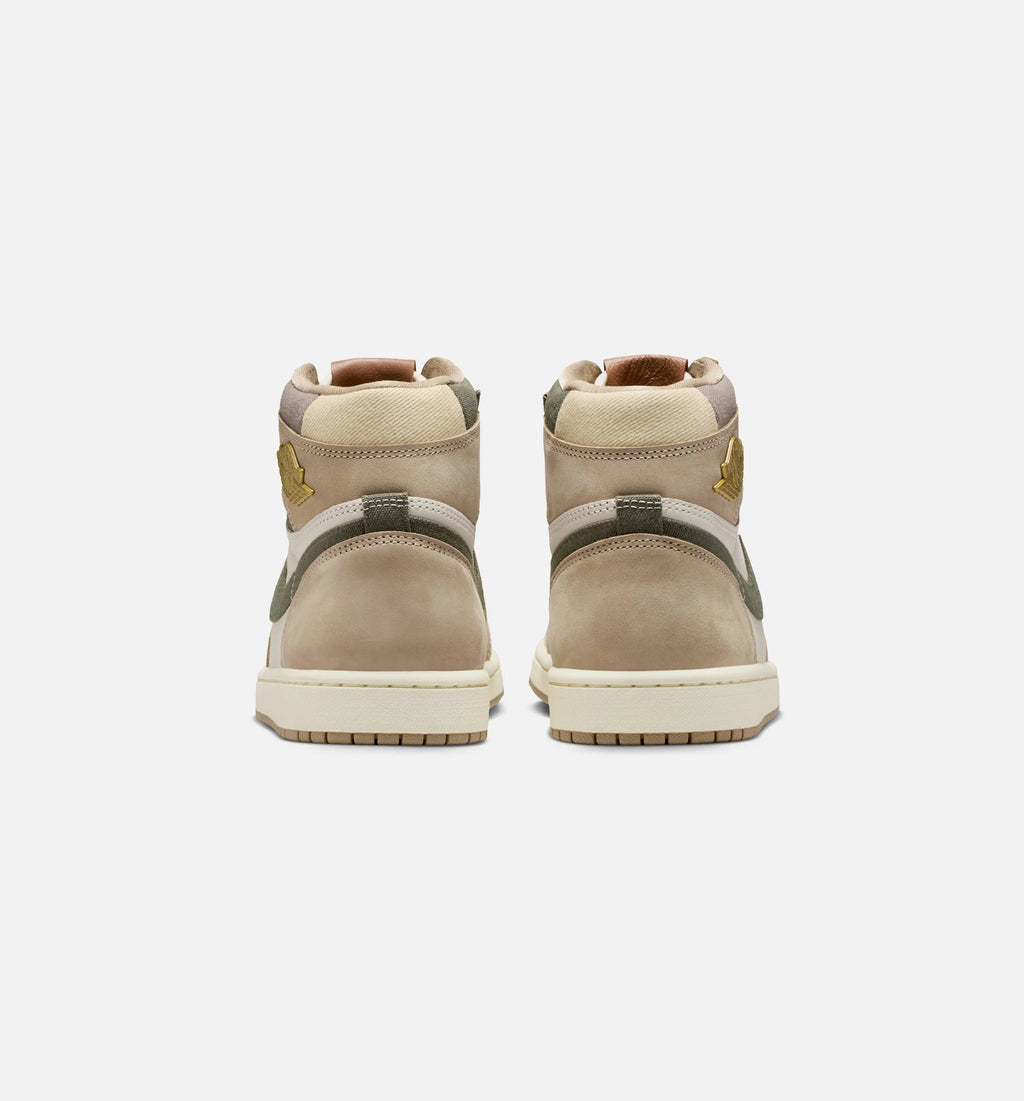 Air Jordan 1 Retro High OG Khaki Womens Lifestyle Shoe Khaki Multicolor Sail Cargo Khaki Free Shipping