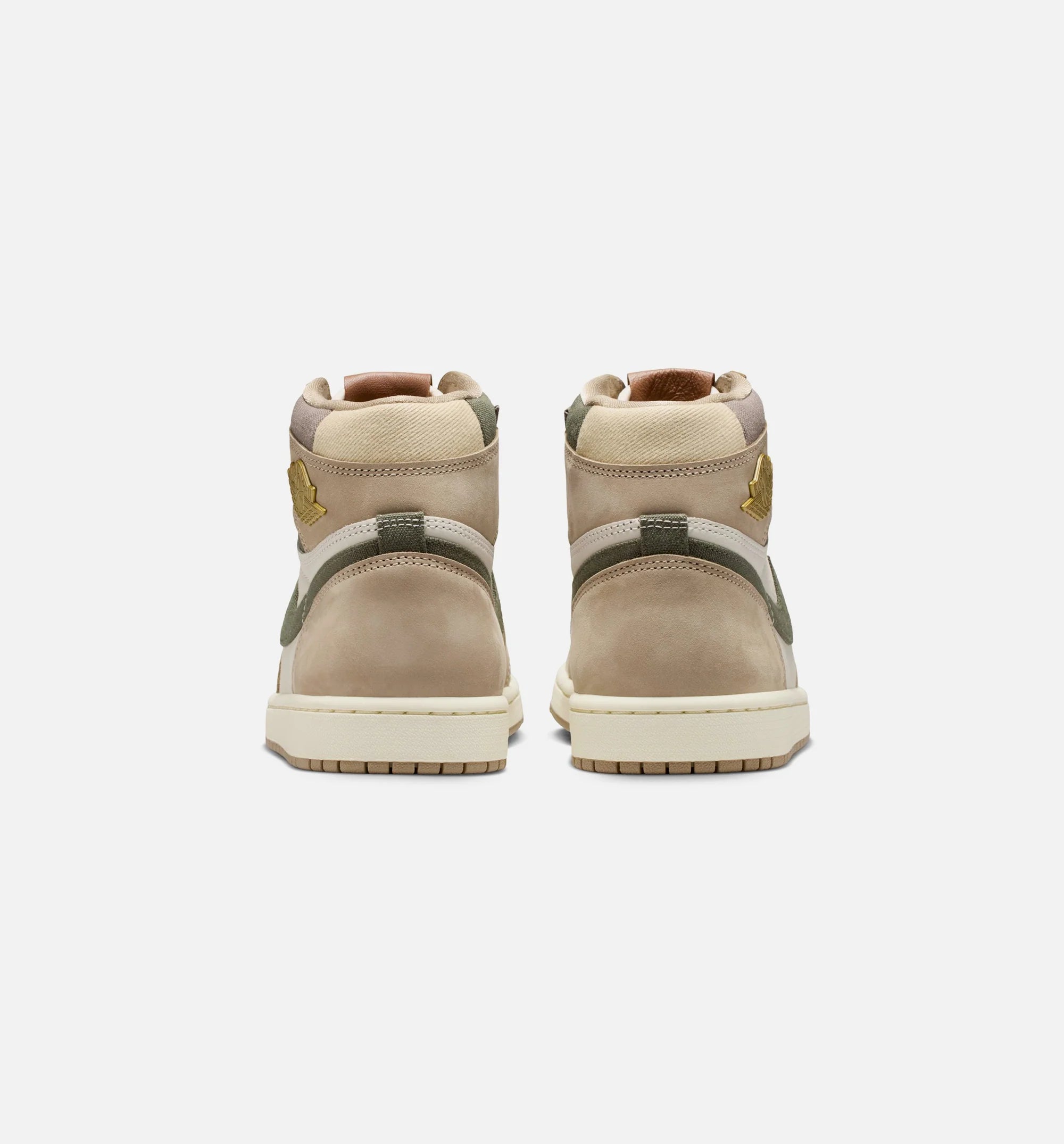 Air Jordan 1 Retro High OG Khaki Womens Lifestyle Shoe Khaki Multicolor Sail Cargo Khaki Free Shipping