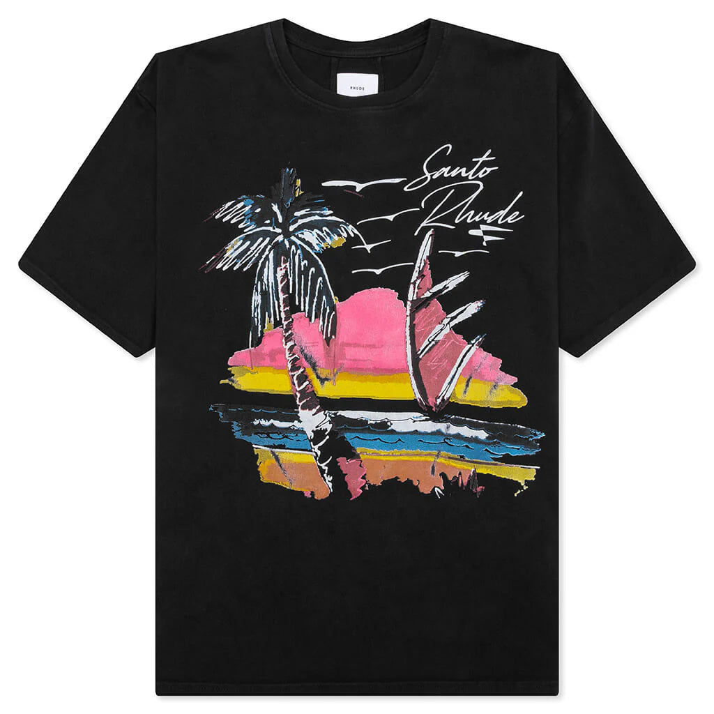 Saint Rhude Tee Vintage Black