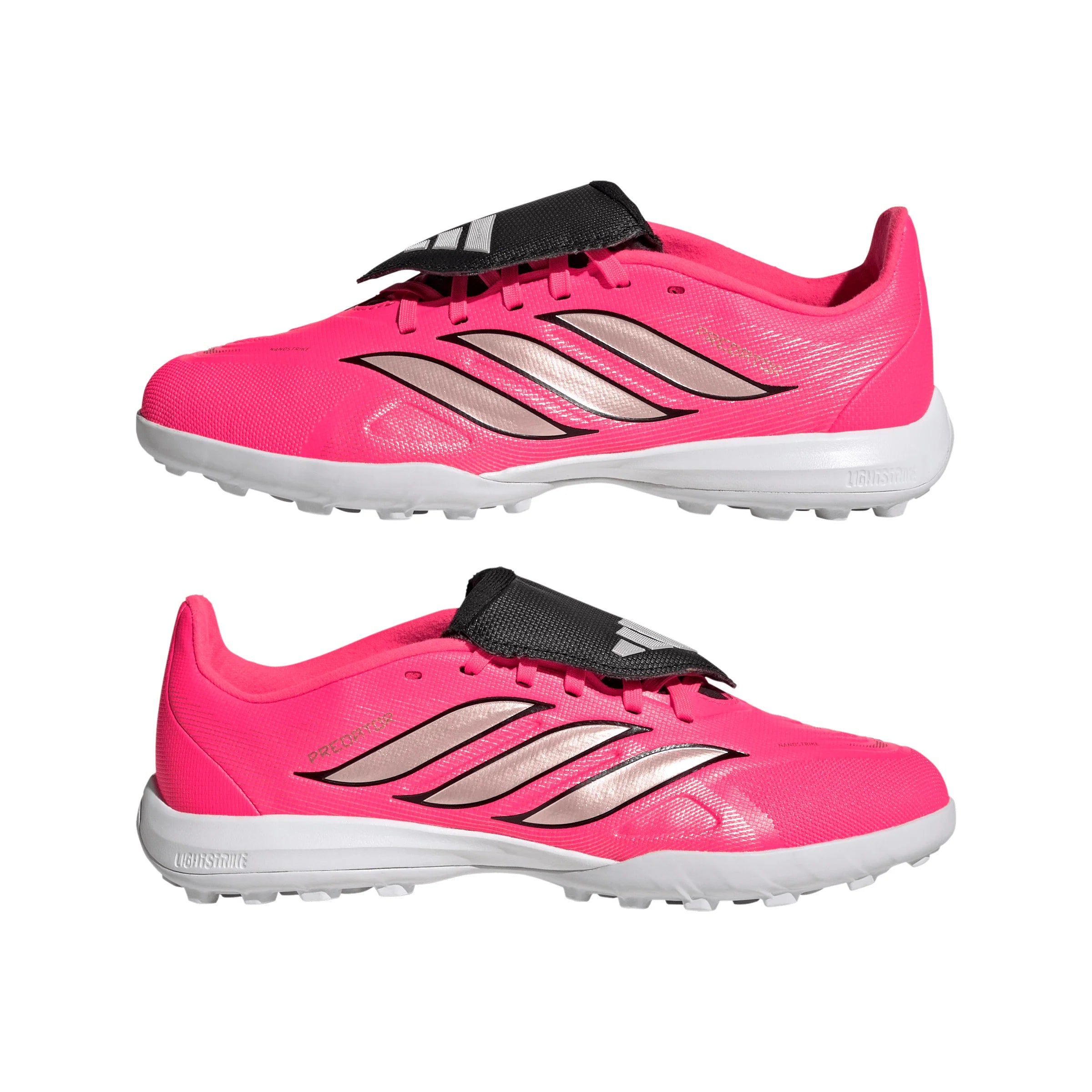 adidas Predator League Fold Over Tongue Turf Youth Soccer Cleats Turquesa