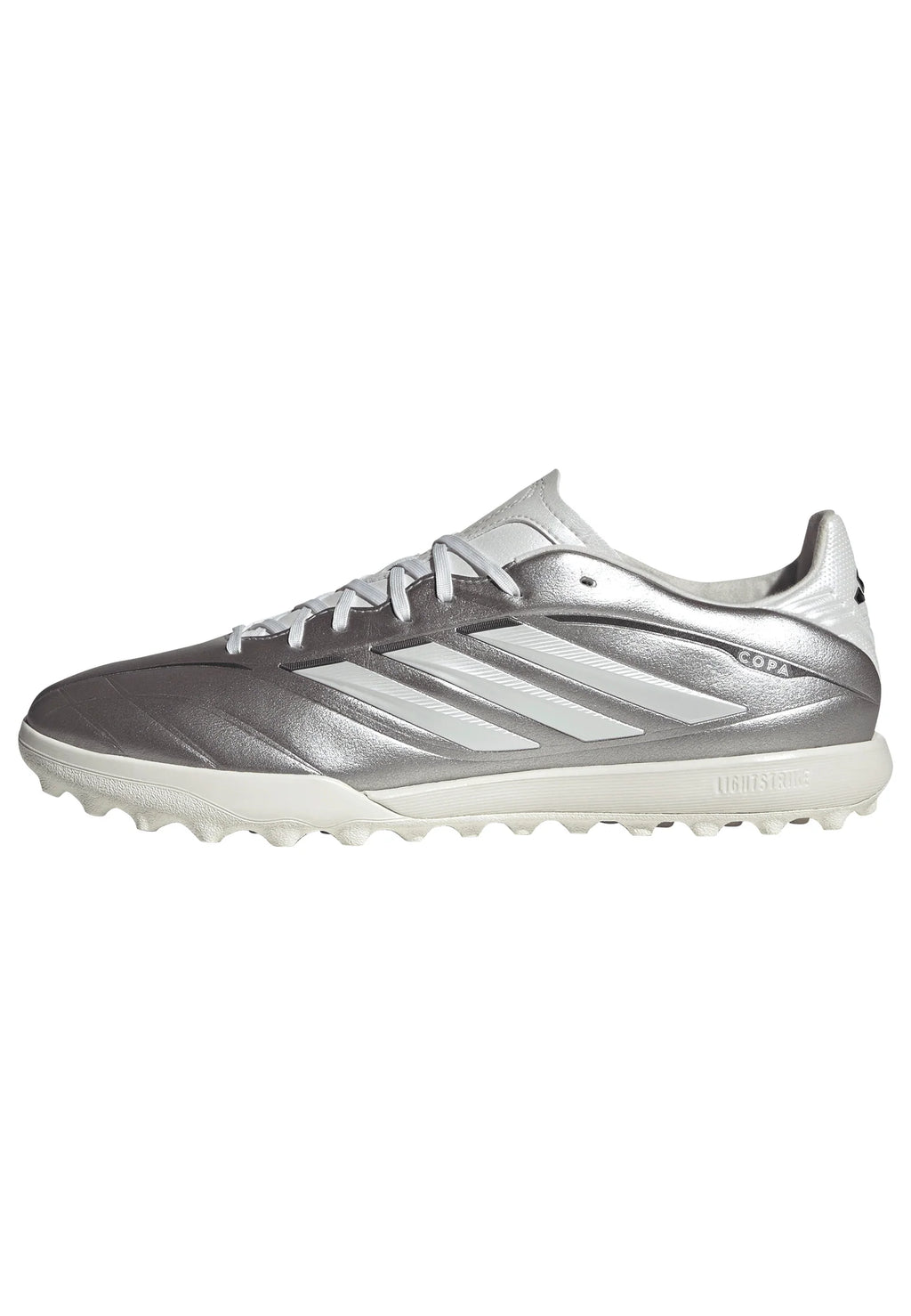adidas Copa Pure IV League TF Turf Mens Soccer Cleats Metal Silver