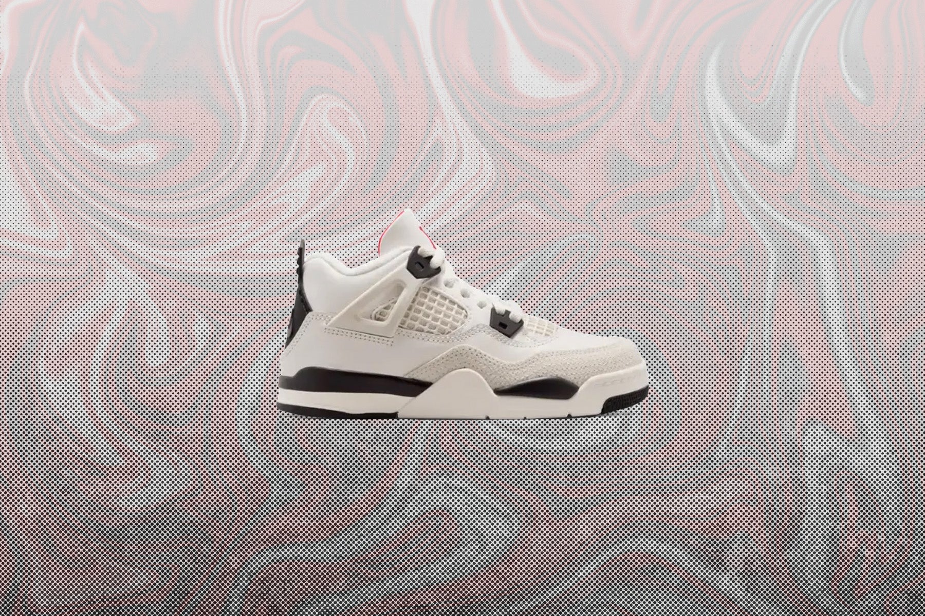 Air Jordan 4 Retro OG Flight Club PS Sail Black University Red