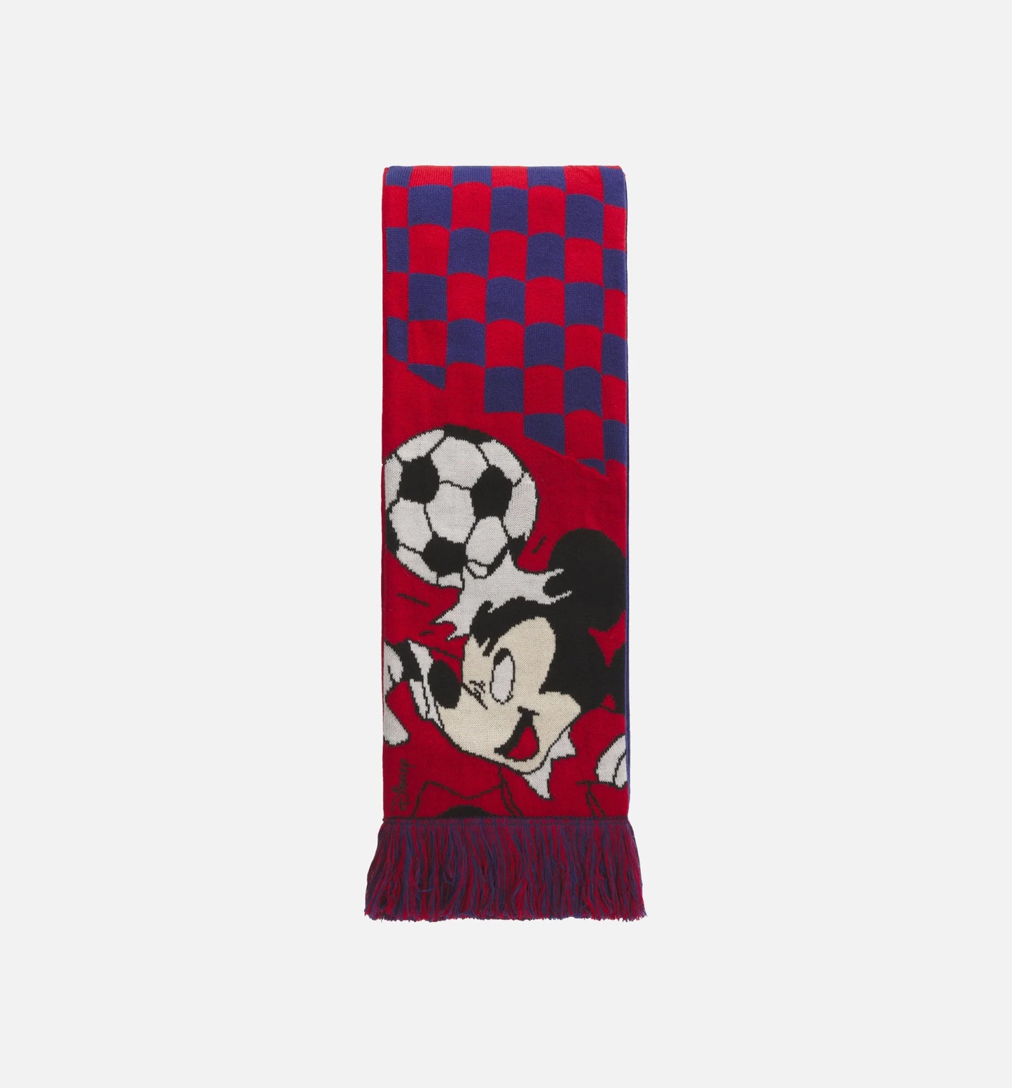 Originals x Brain Dead By Disney Mens Scarf Red Blue