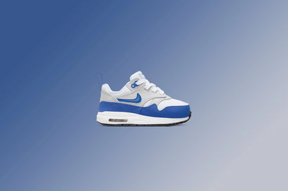 Air Max 1 Easy On TD White Game Royal Neutral Grey Black