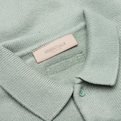 Kids Knit Polo Sycamore
