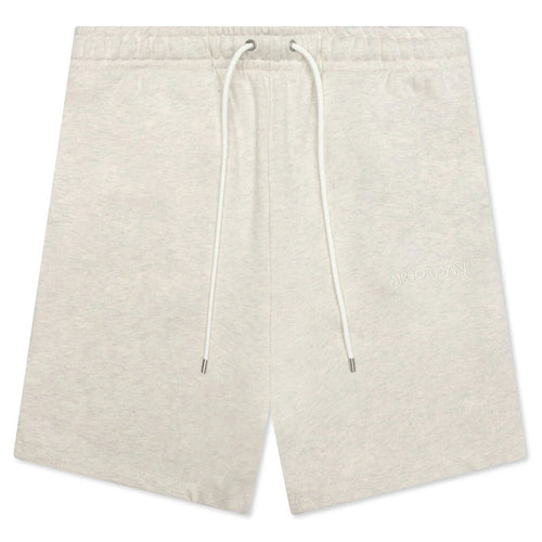 Wordmark Fleece Shorts Oatmeal Heather