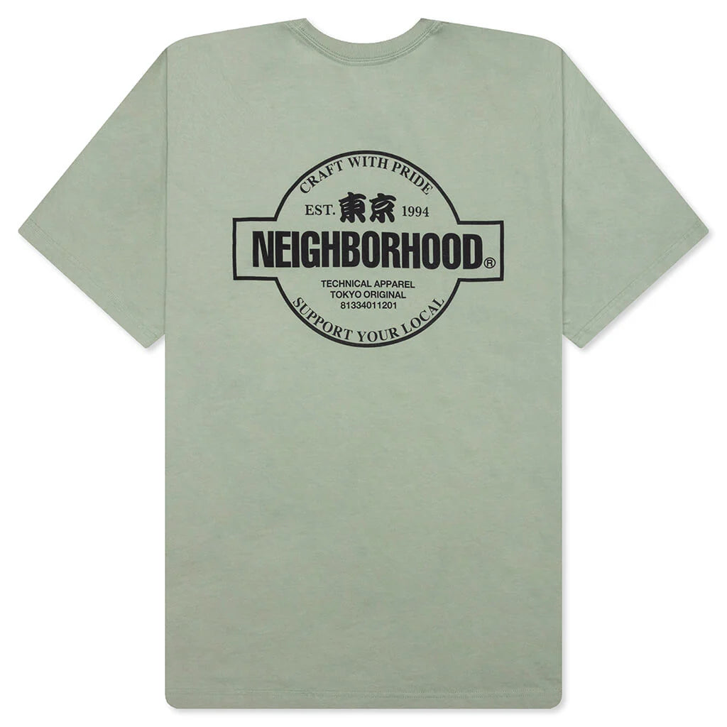 NH S S Tee 4 Sage Green