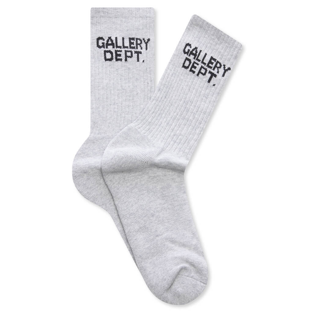 Clean Socks Heather Grey
