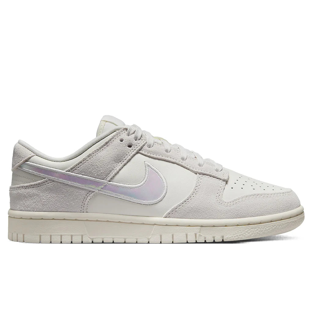 Womens Dunk Low Sail Multi Color Siren Red Hyper Pink