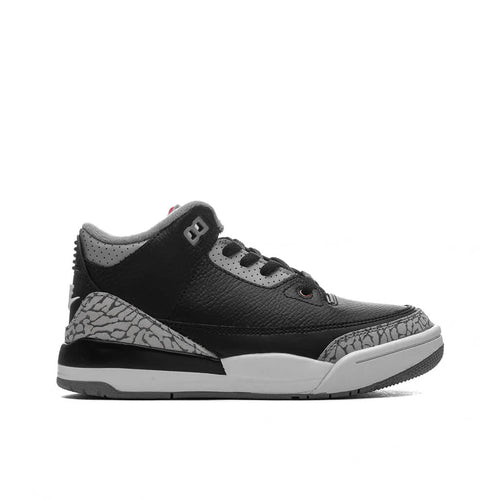 Air Jordan 3 Retro PS Black Cement Black Fire Red Cement Grey Summit White