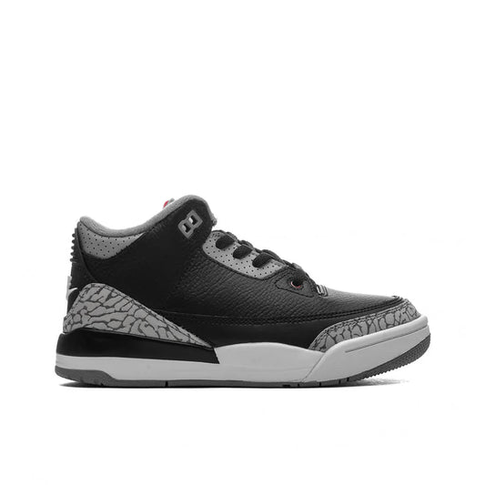 Air Jordan 3 Retro PS Black Cement Black Fire Red Cement Grey Summit White