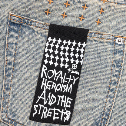 Anti K Stagelight Metalik Pants Denim