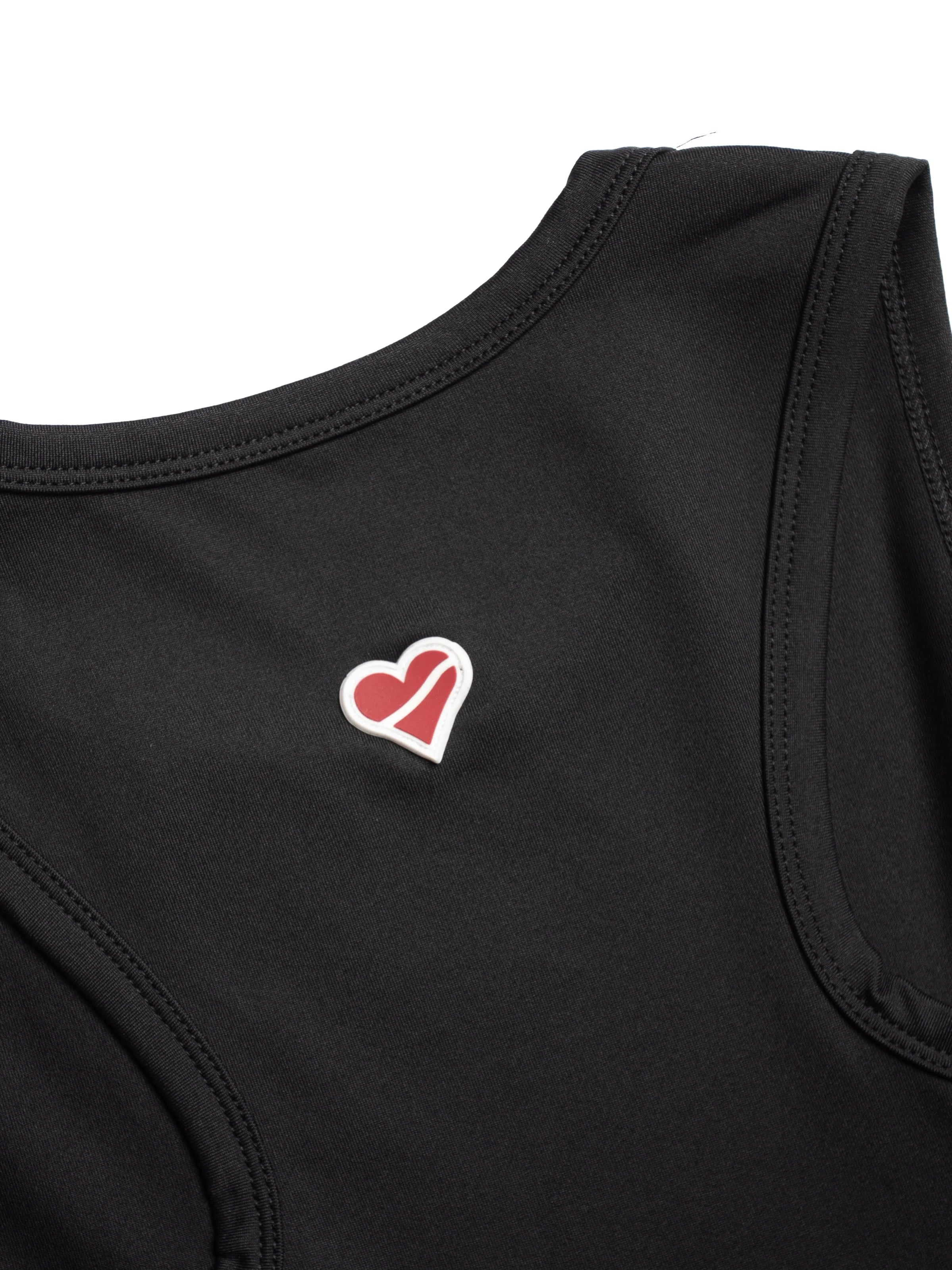Heartbreak Womens Fitted Crop Tank