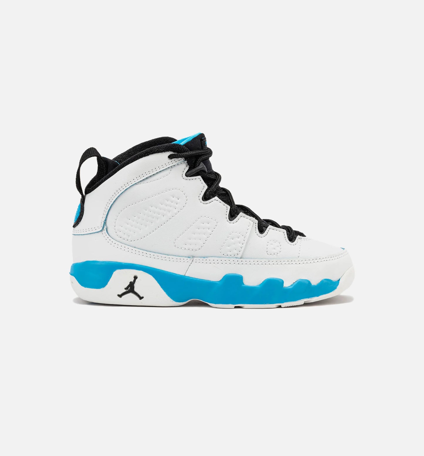 Air Jordan 9 Retro Powder Blue Preschool Lifestyle Shoe Summit White Black Powder Blue