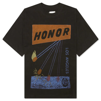 B Summer HTG Match Box S S Tee Black