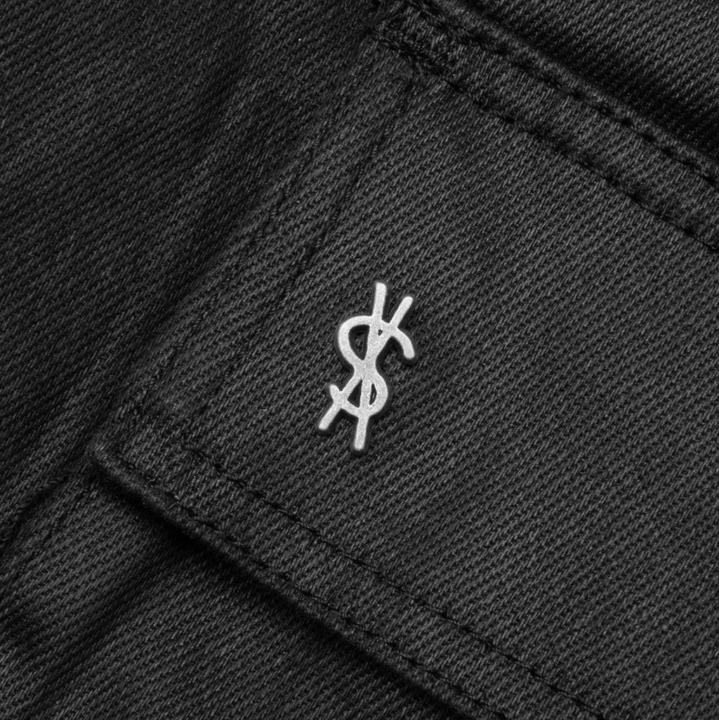 Fugitive Cargo Waxed Pants Black