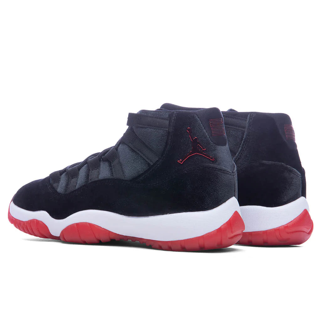 Womens Air Jordan 11 Retro Black Gym Red White