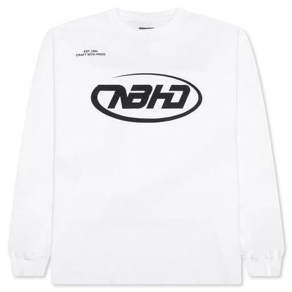 NH L S Tee 6 White