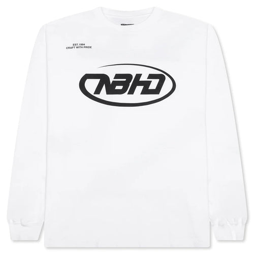 NH L S Tee 6 White