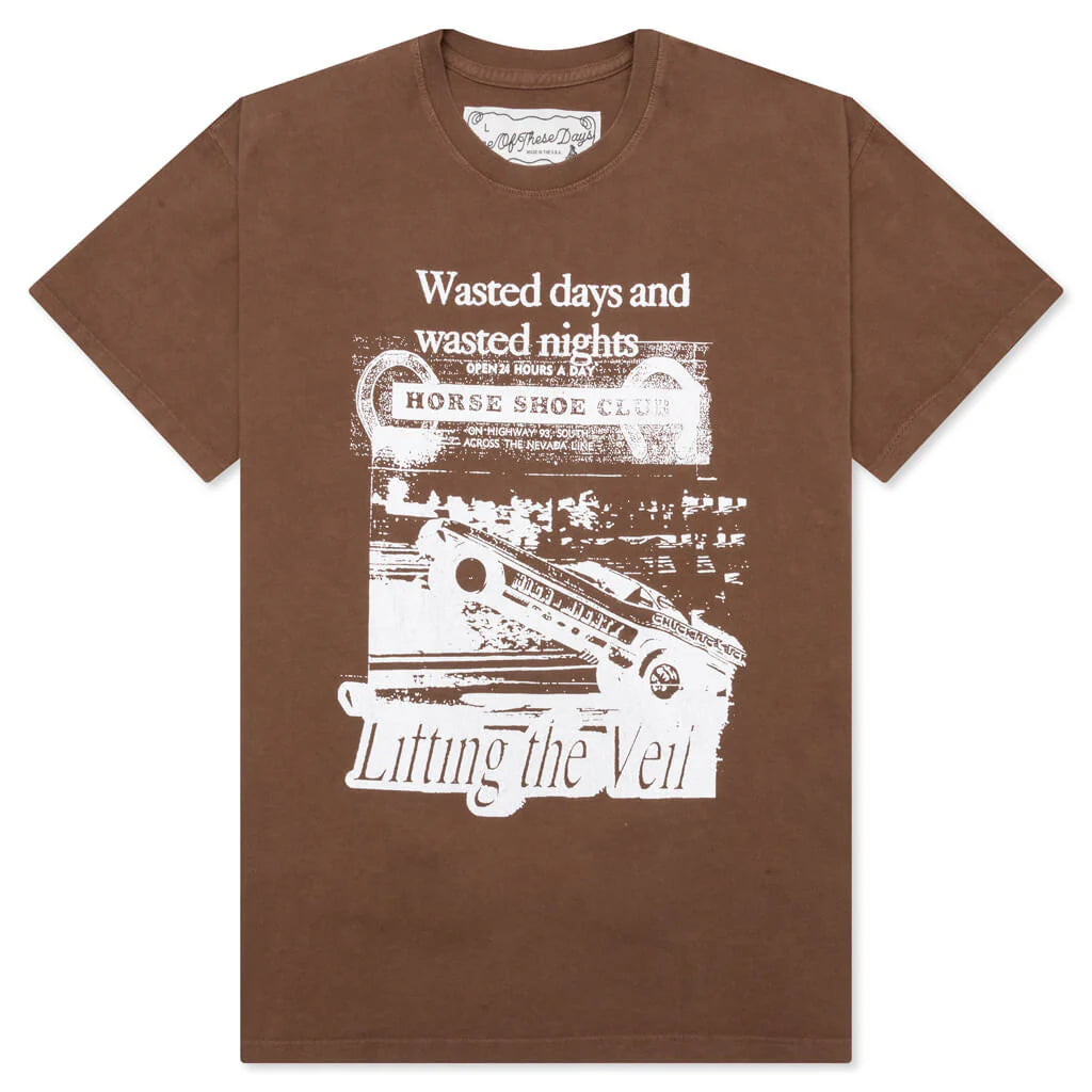 Lifting the Veil Tee Mustang Brown