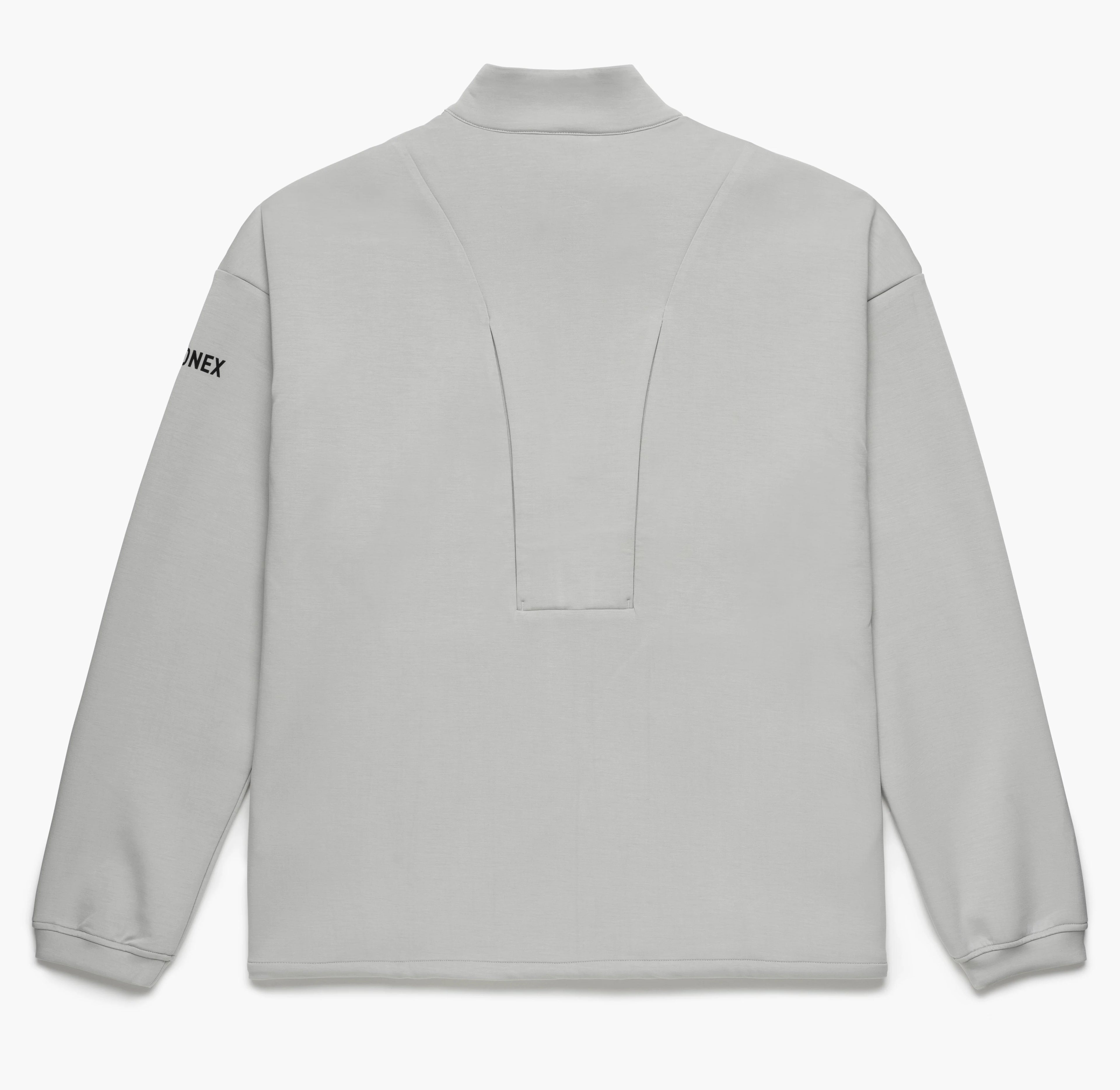 CENTER MOCK NECK FULL ZIP