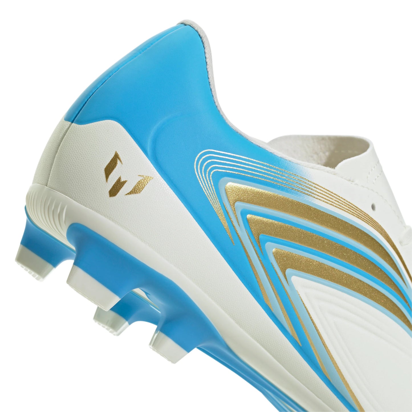 adidas F50 Messi Club FG MG Firm Ground Multi Ground Mens Soccer Cleats Blue