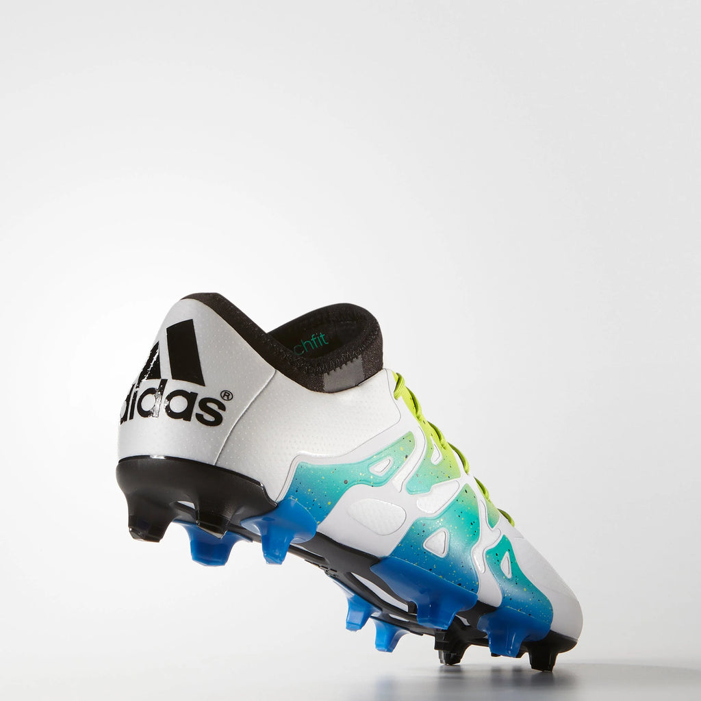 adidas X 151 FG AG Multi Ground Soccer Cleats White Solar Slime Black
