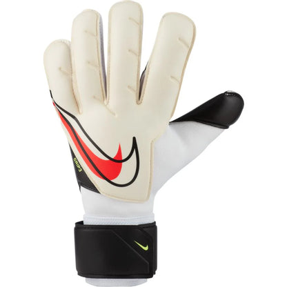 Nike Grip3 Goalkeeper Gloves White Black Bright Crimson