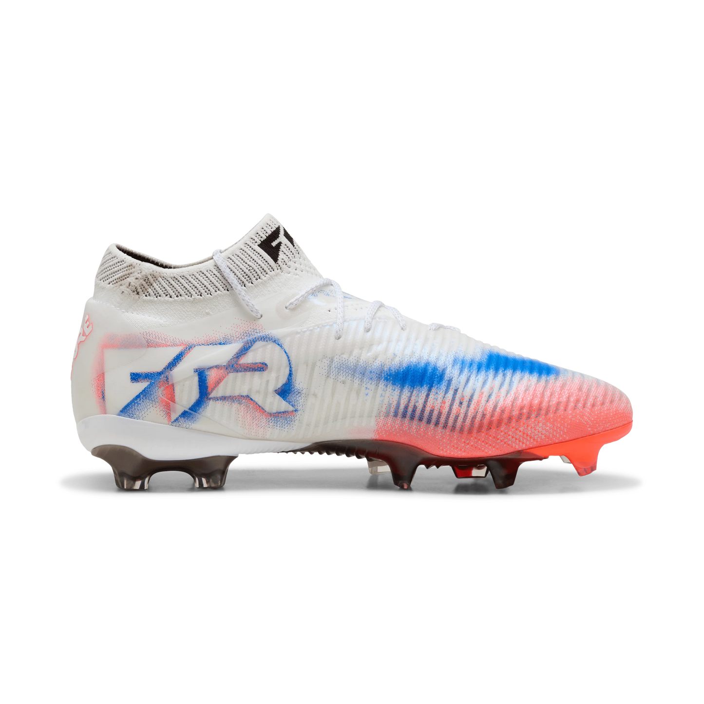 PUMA Future 8 Ultimate Firm Ground Soccer Cleats White Black