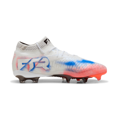 PUMA Future 8 Ultimate Firm Ground Soccer Cleats White Black