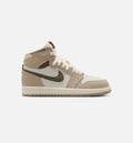 Air Jordan 1 Retro High OG Khaki Preschool Lifestyle Shoe Khaki Sail Coconut Milk Cargo Khaki Free Shipping