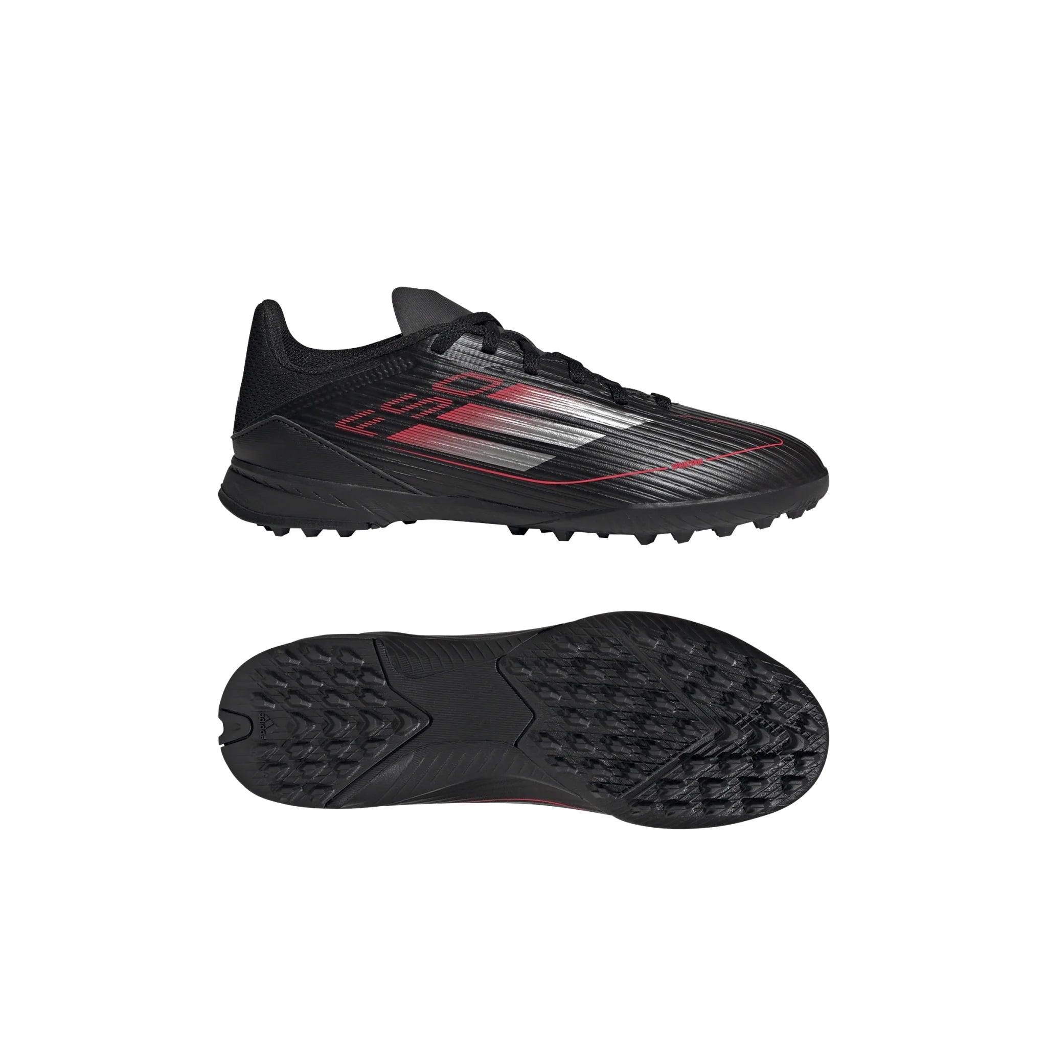 adidas F50 League Turf Kids Soccer Cleats Black Iron