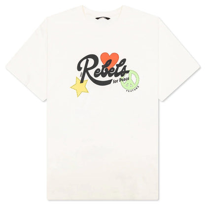 Feature x UNLV Rebel For Peace Tee Cannoli Cream