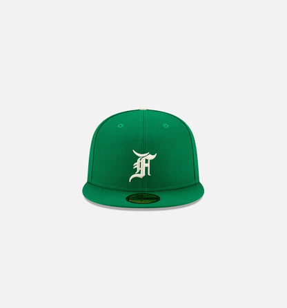 Fear of God Essentials 59FIFTY Fitted Hat Mens Hat Green