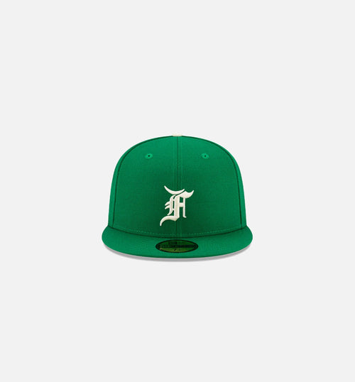 Fear of God Essentials 59FIFTY Fitted Hat Mens Hat Green