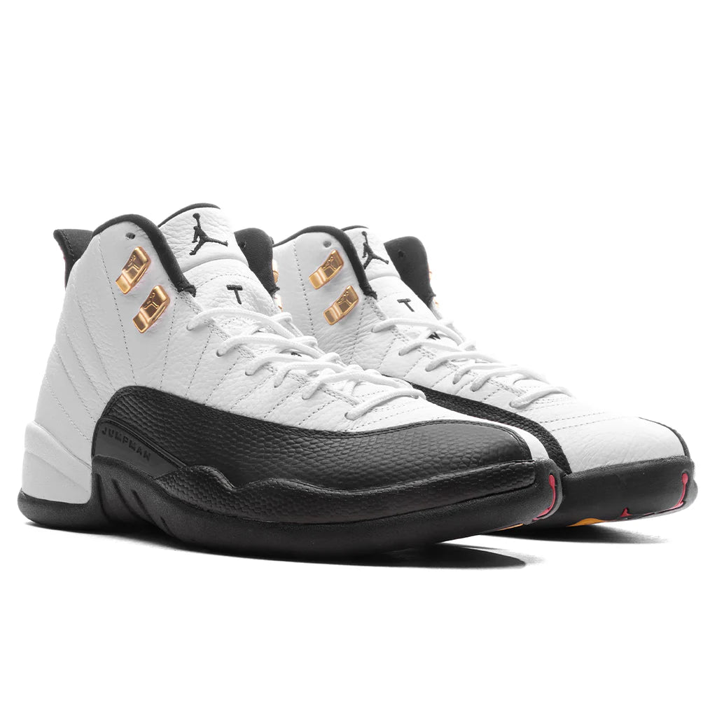 Air Jordan 12 Retro Taxi White Black Taxi